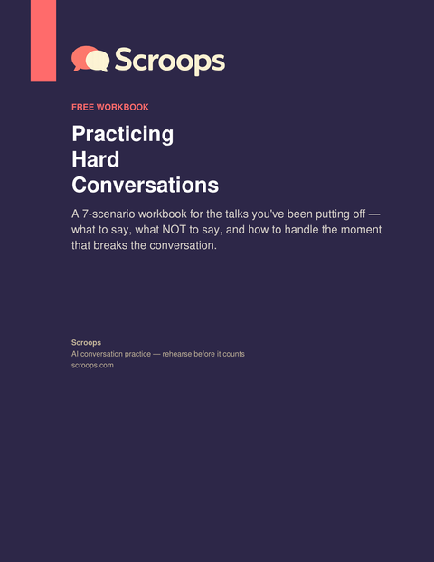 Free workbook: Practicing Hard Conversations